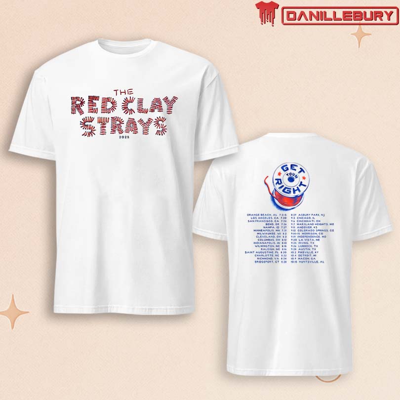 Red Clay Strays Tour 2025 Tee