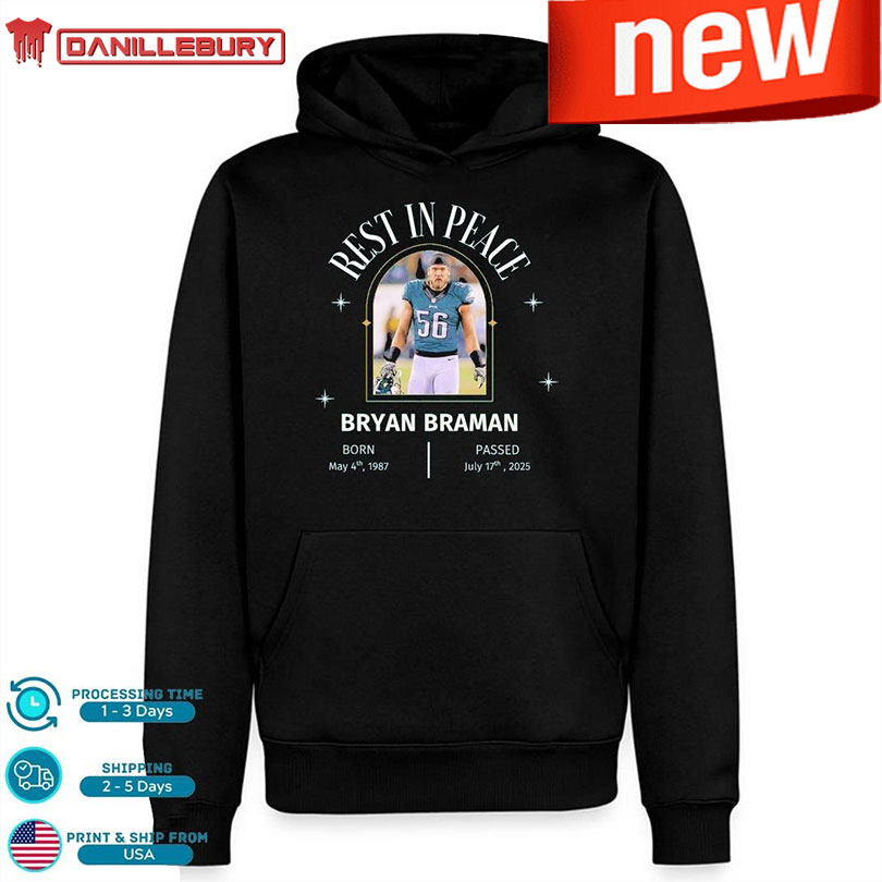 Rest In Peace Bryan Braman July 17, 2025 38 years old Shirt