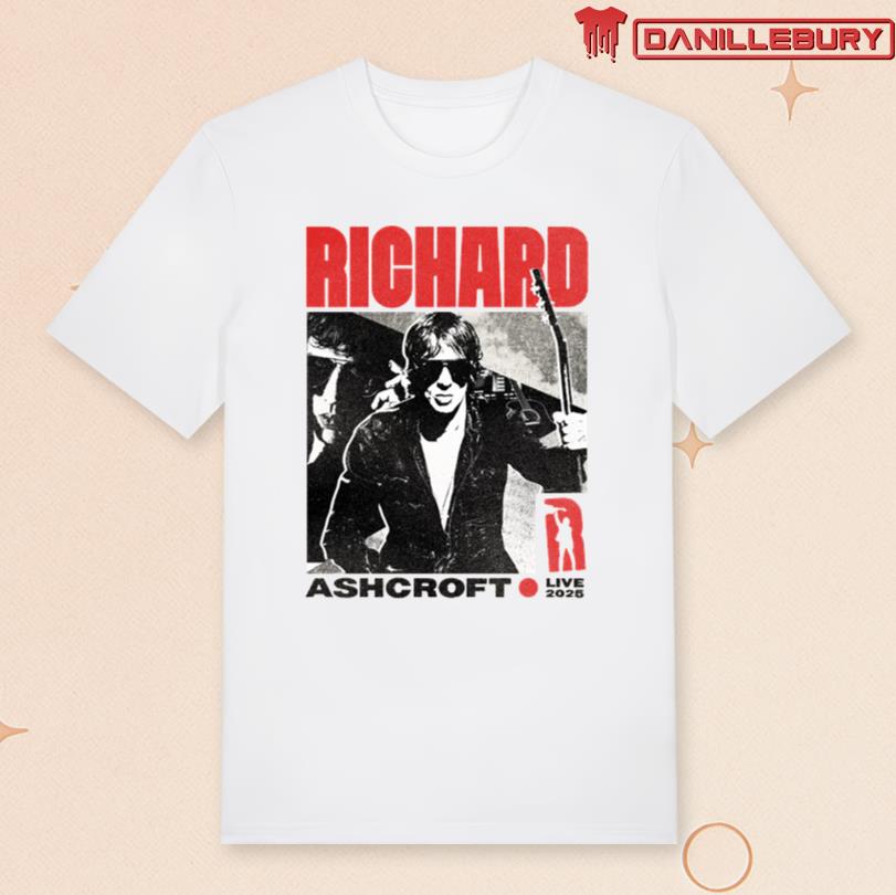 Richard Ashcroft RA Live 2025 Tour T-Shirt