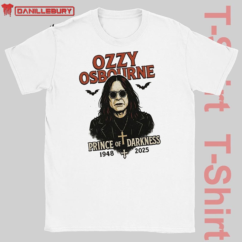 RIP 2025 Ozzy Prince of Darkness Shirt