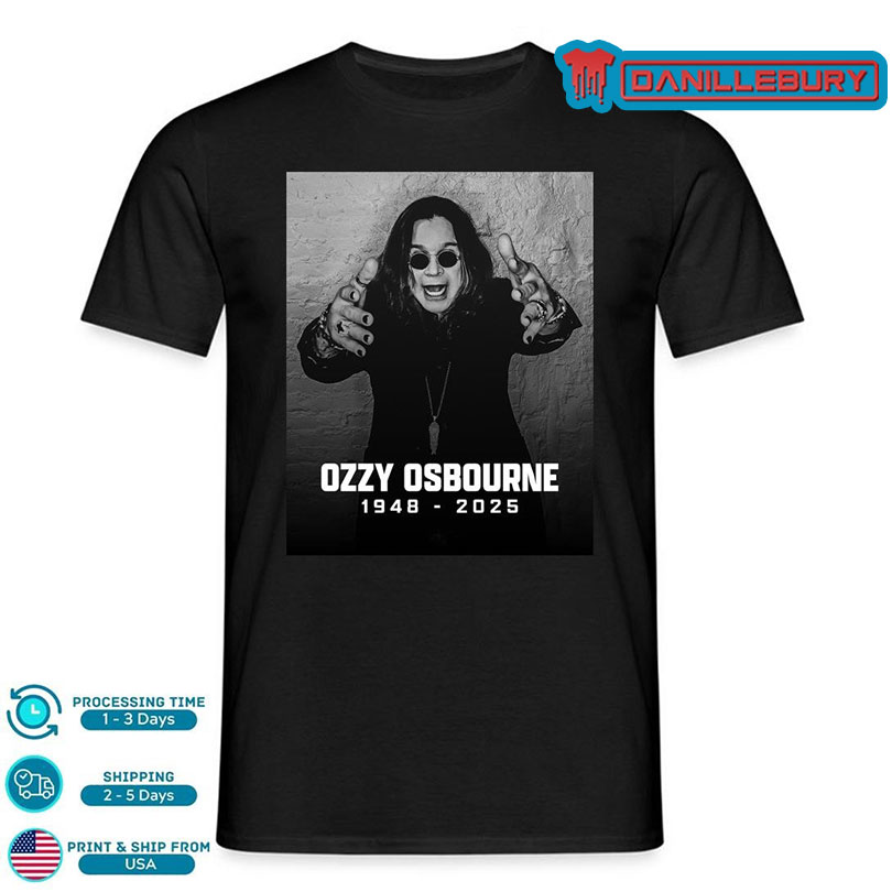 RIP Ozzy Osbourne 1948 2025 An All Time Great Shirt