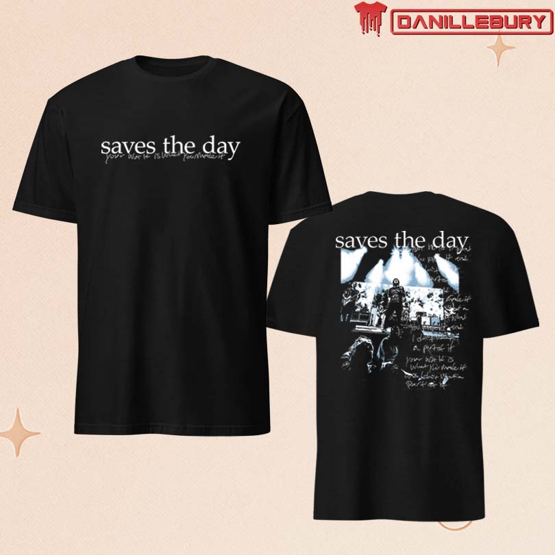 Saves The Day World Is what You Make It Hoodie