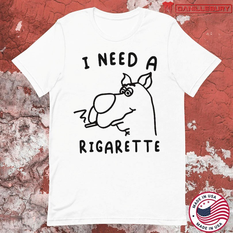 Scooby Doo Scoobert Scooby Doo I Need A Rigarette T-shirt