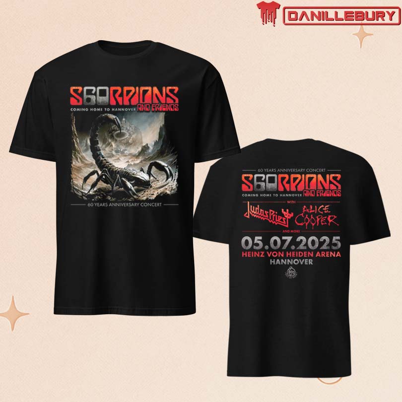 Scorpions Coming Home To Hannover 2025 T-shirt