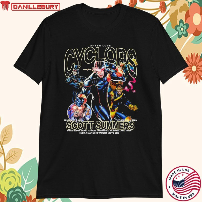 Scott Summers Cyclops Uncanny X-men The First X-Man T-shirts