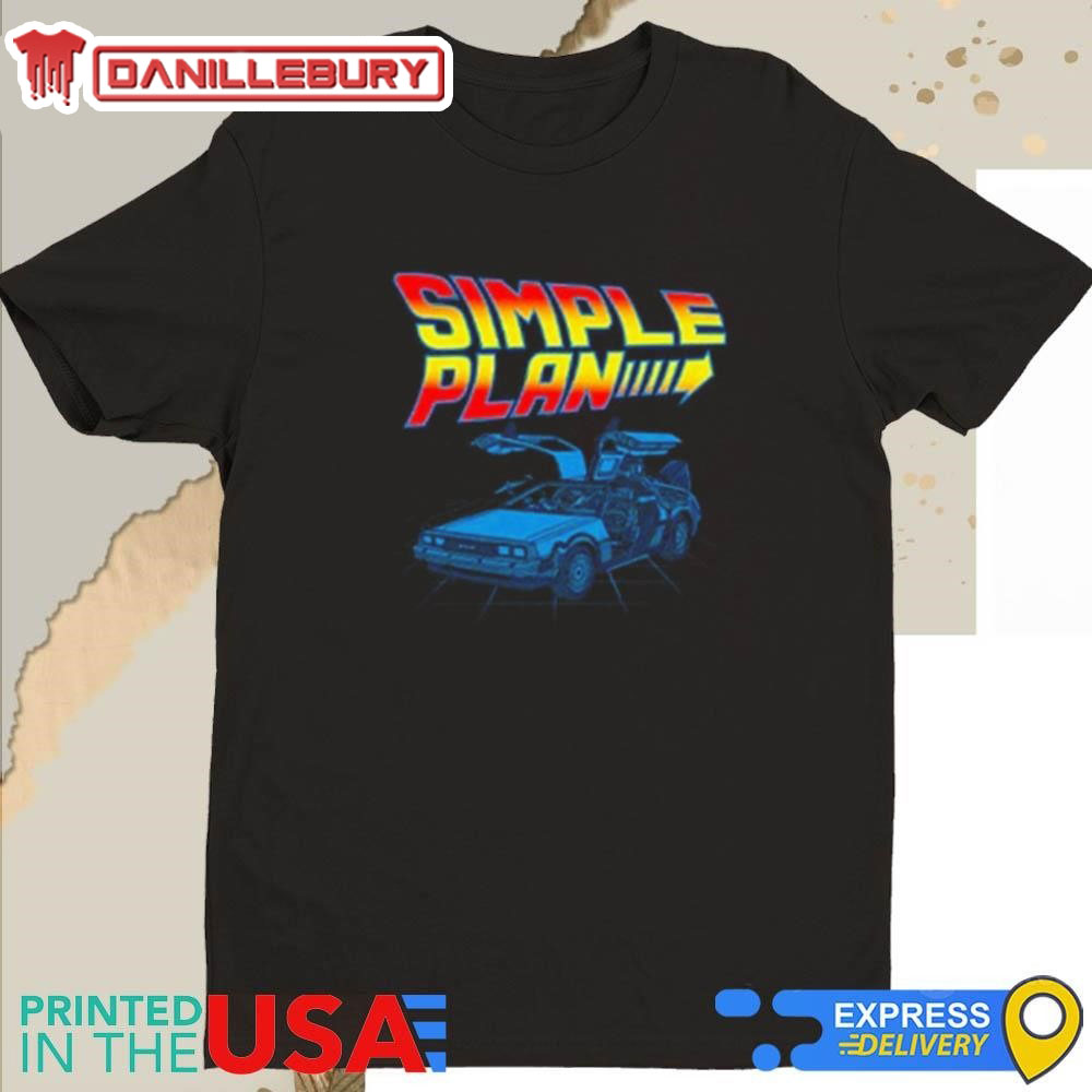 Simple Plan Can’t Go Back Car Shirt