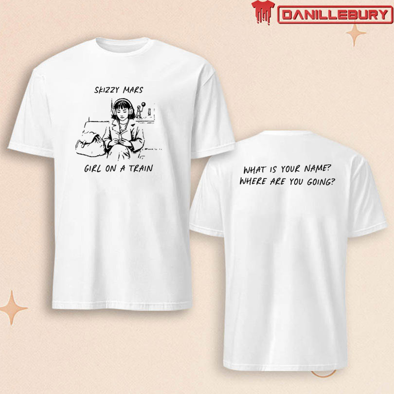 Skizzy Mars Girl on a Train T-Shirt