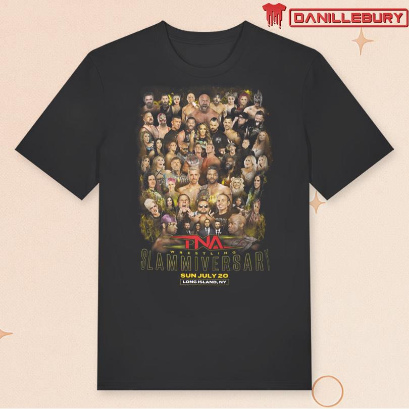 Slammiversary Roster 2025 T-Shirt