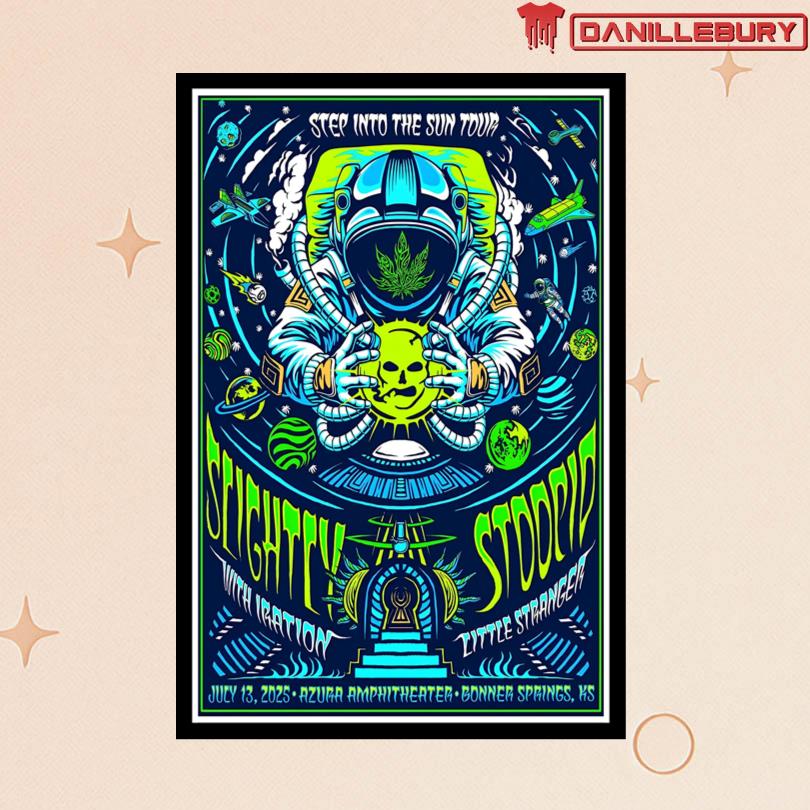 Slightly Stoopid At Bonner Springs KS July 13 2025 Poster