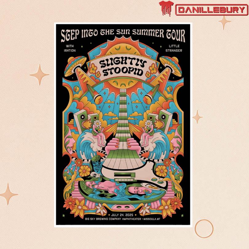 Slightly Stoopid Jul 24 2025 Missoula MT Poster