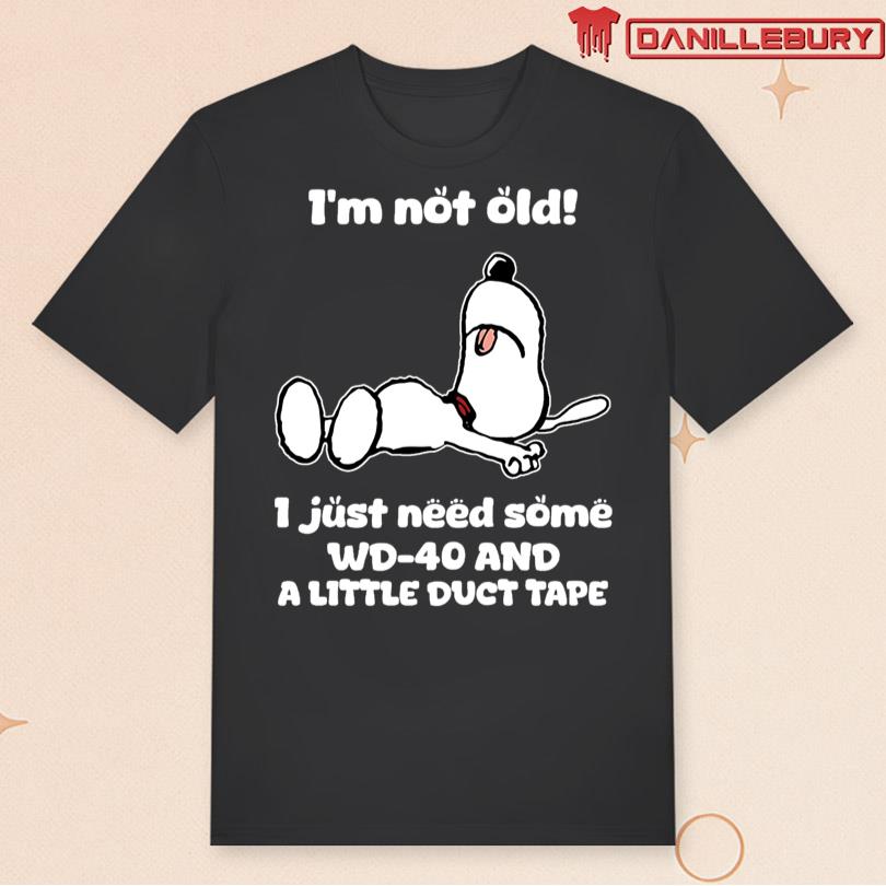 Snoopy I\'m Not Old Shirt