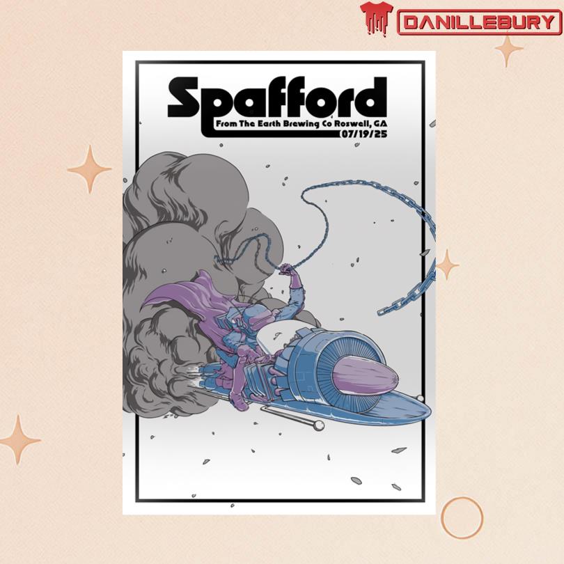Spafford Jul 19 2025 From the Earth Brewing Company in Roswell, GA Poster