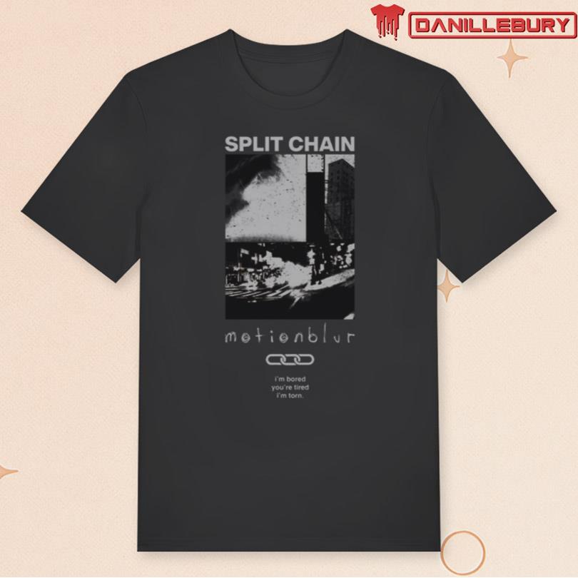 Split Chain Motionblur Album Tee