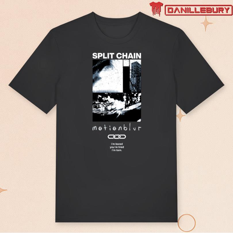 Split Chain Motionblur T-shirt