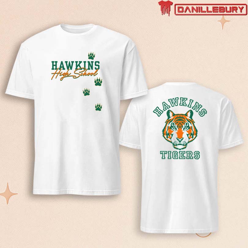 Stranger Things Hawkins High Tigers T-Shirt