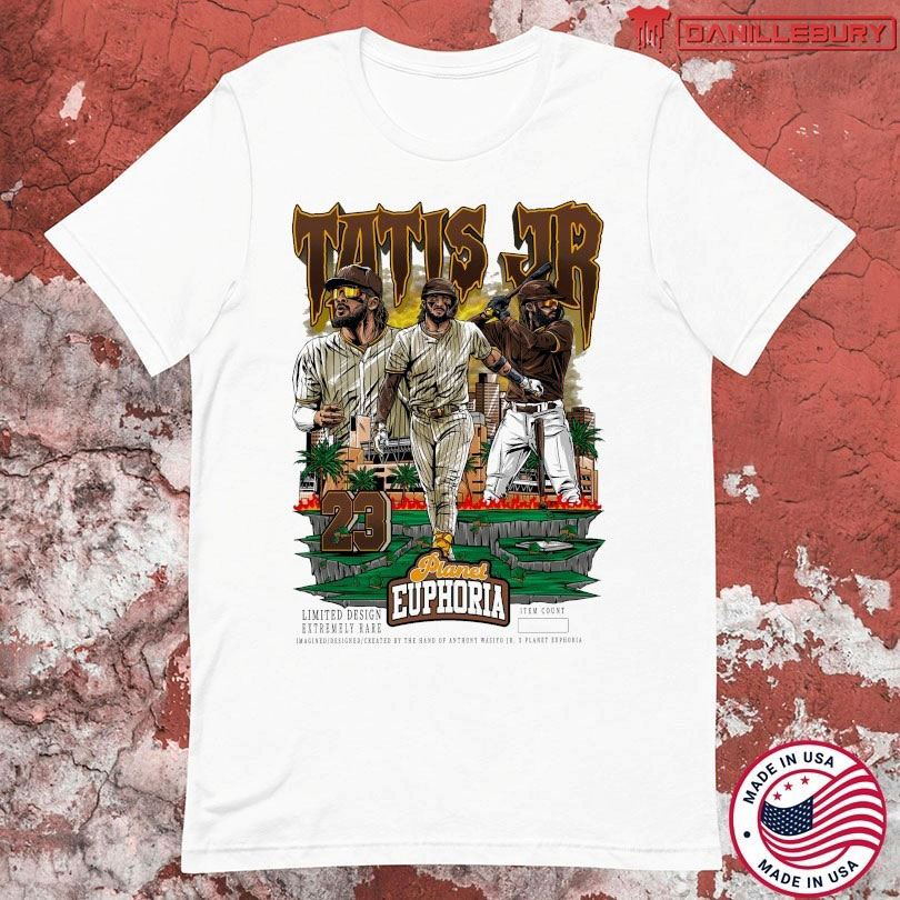 Tatis Jr San Diego Padres Planet Euphoria T-shirt