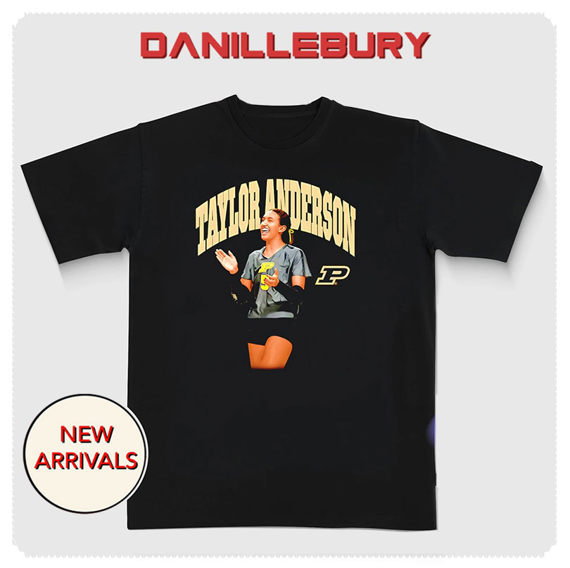 Taylor Anderson Purdue Volleyball Portrait shirt