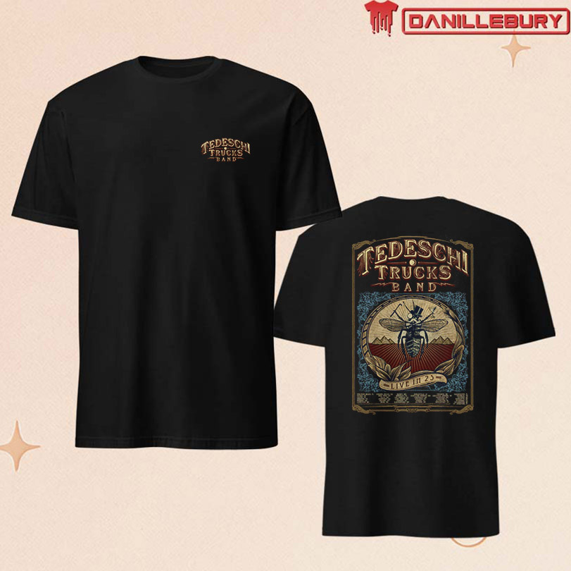Tedeschi Trucks Band Live in 2025 Logo Tour Tee