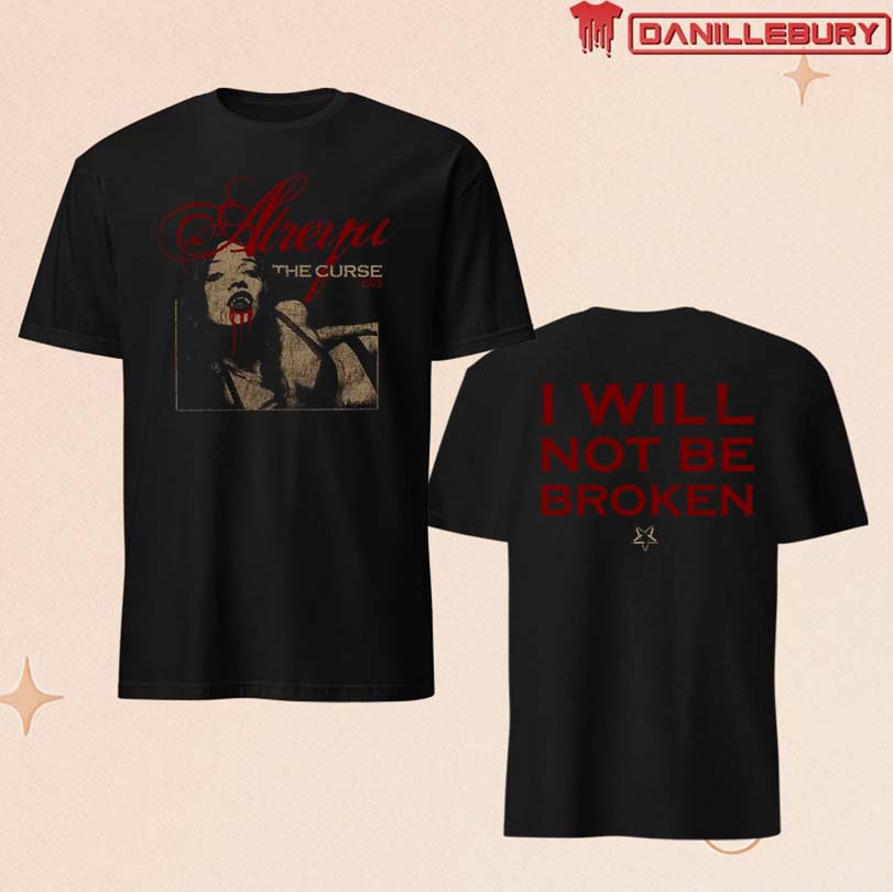 The Curse 2025 T-shirt Atreyu Merch
