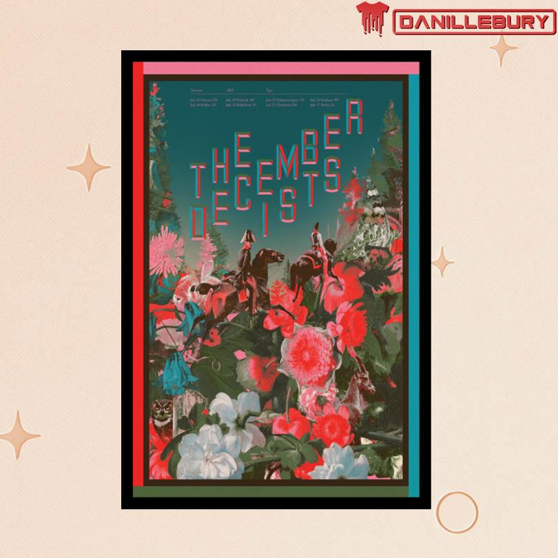 The Decemberists Summer 2025 Tour Poster