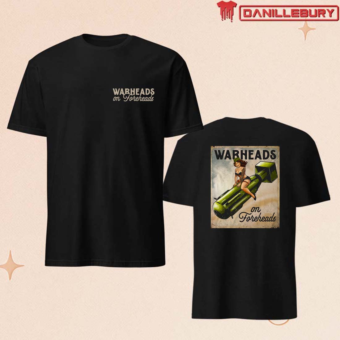The Fat Electrician Warheads On Foreheads Hannah Tee