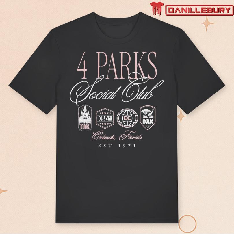 The Lost Bros 4 Parks Social Club Tee