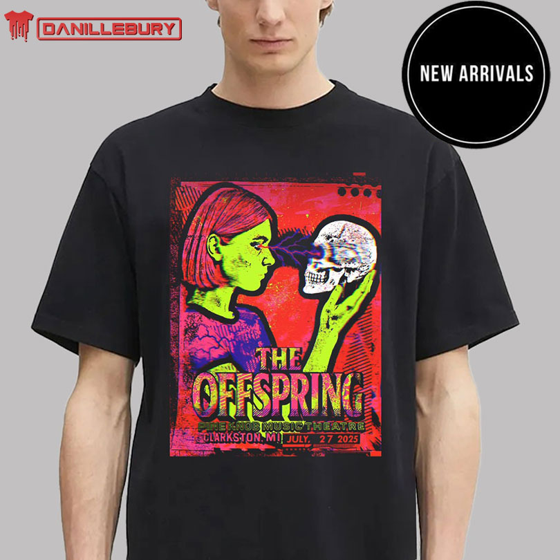 The Offspring Clarkston MI At Pine Knob Music Theatre On July 27 2025 T-Shirt