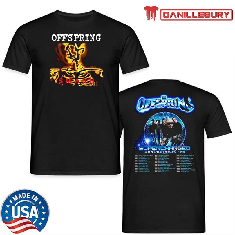 The Offspring SMASH Tour 2025 Special Shirt