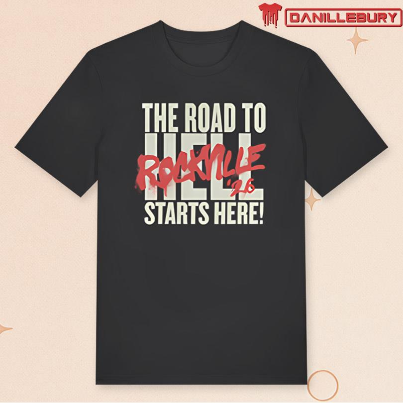 The Road To Hell Starts Shirt