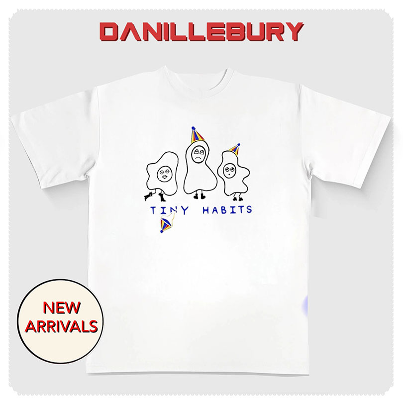 Tiny habits egg paint shirt