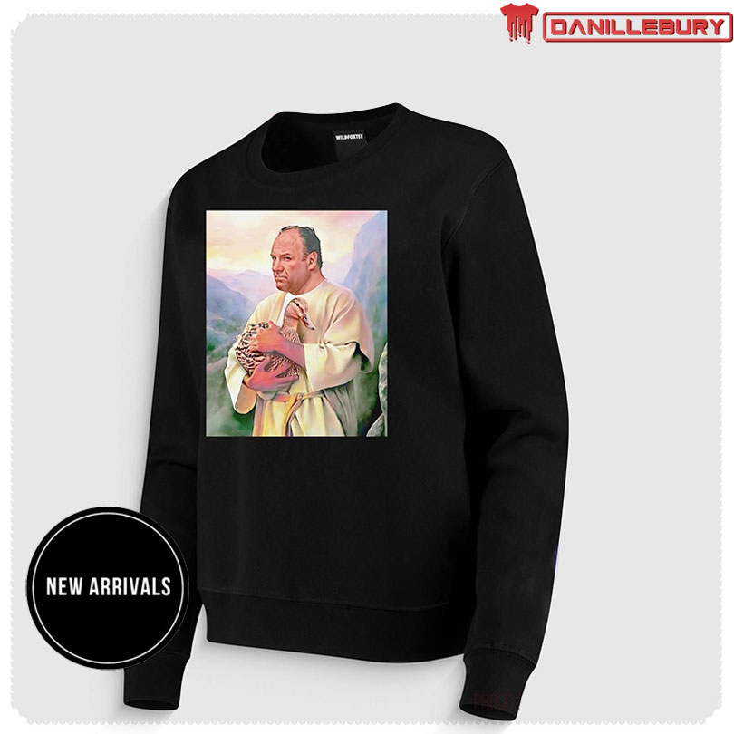 Tony Soprano Jesus Duck photo shirt