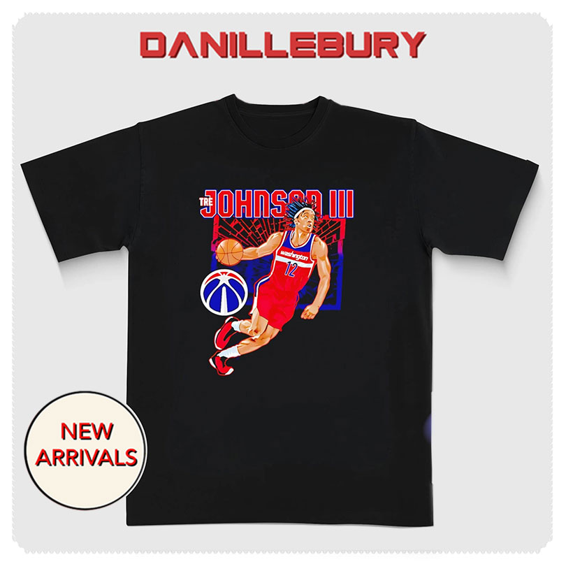 Tre Johnson III Washington Wizards Shattered shirt