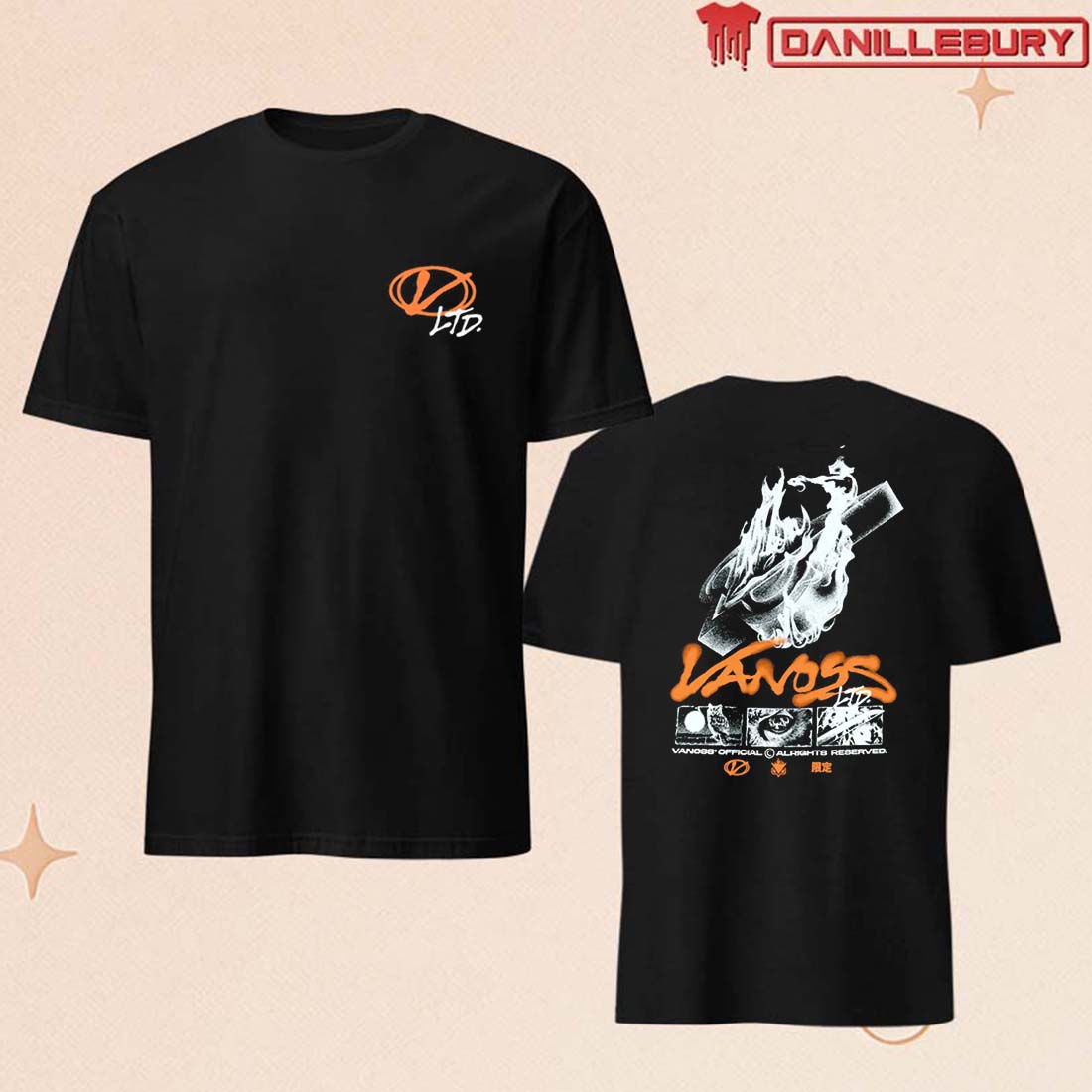 Vanoss Burning 2025 Tee