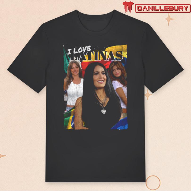 Vintage Og Three I Love Latinas Tee