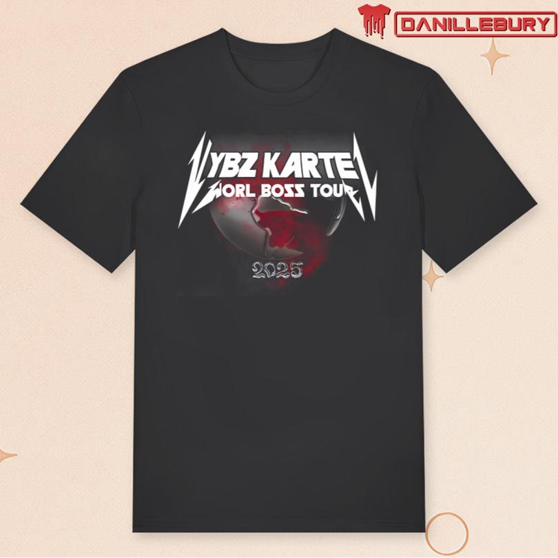 Vybz Kartel Worl Boss Tour 25 Tee
