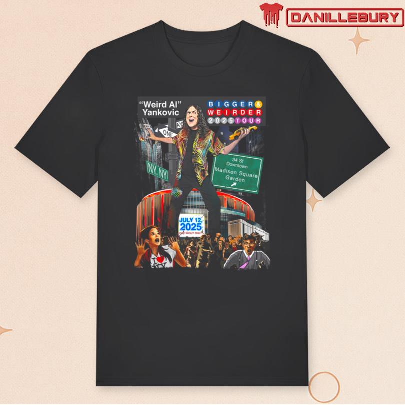 Weird Al Yankovic New York July 12 2025 Merch