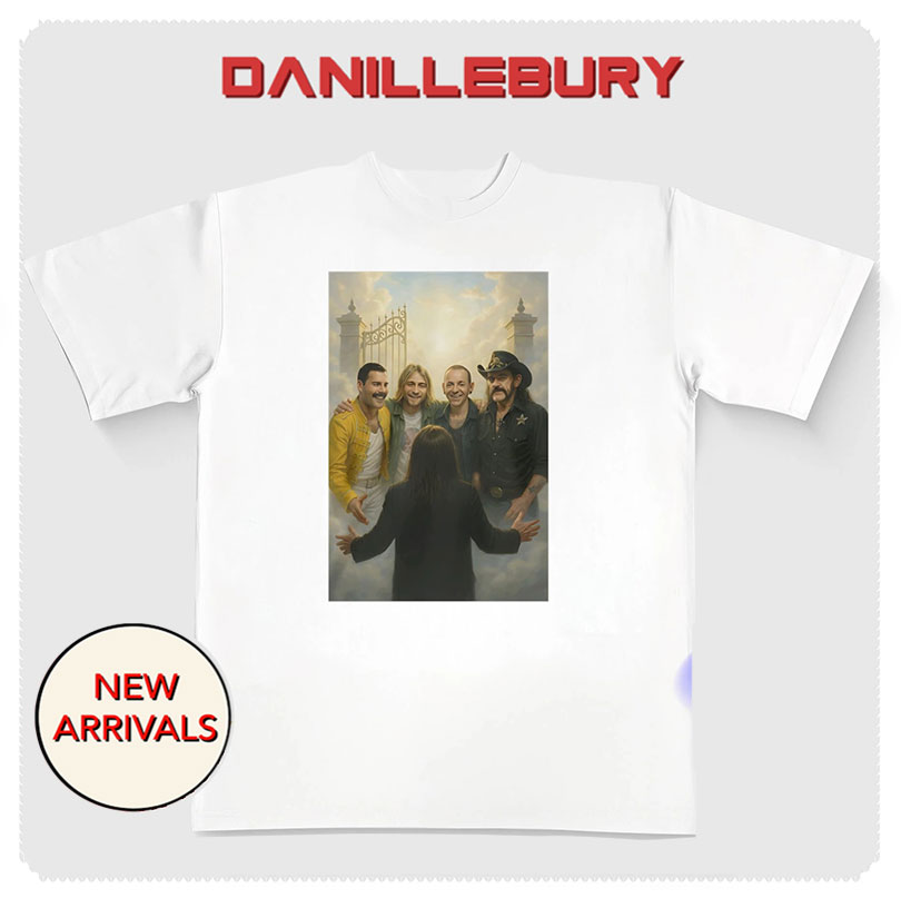 Welcome to Heaven Ozzy Osbourne photo shirt