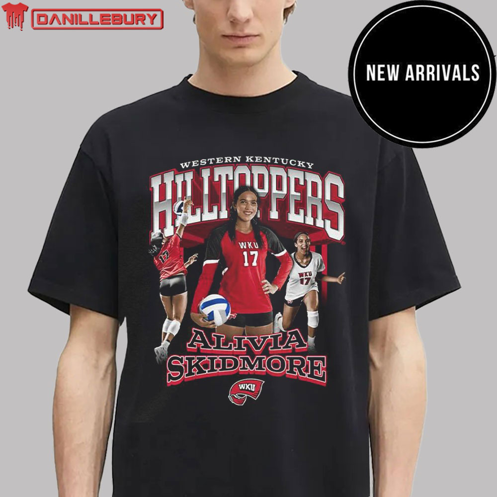Western Kentucky Hilltoppers Cover Alivia Skidmore WKU NCAA Tee
