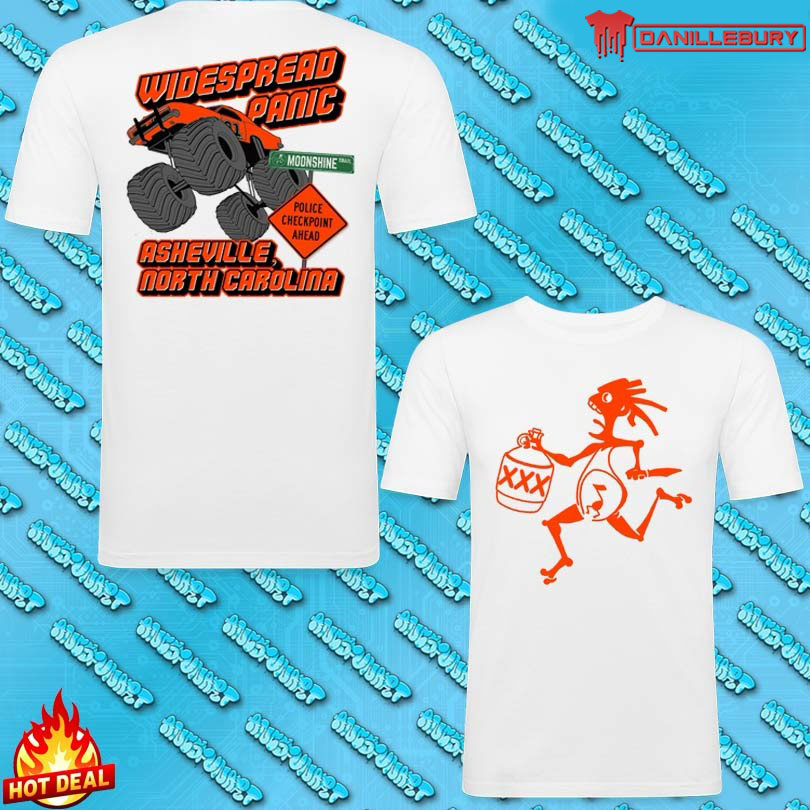 Widespread Panic Asheville North Carolina 2025 Tee