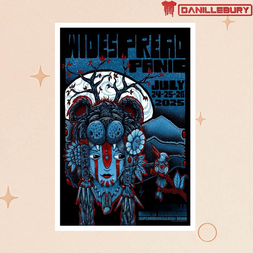 Widespread Panic July 24-26 2025 Poster