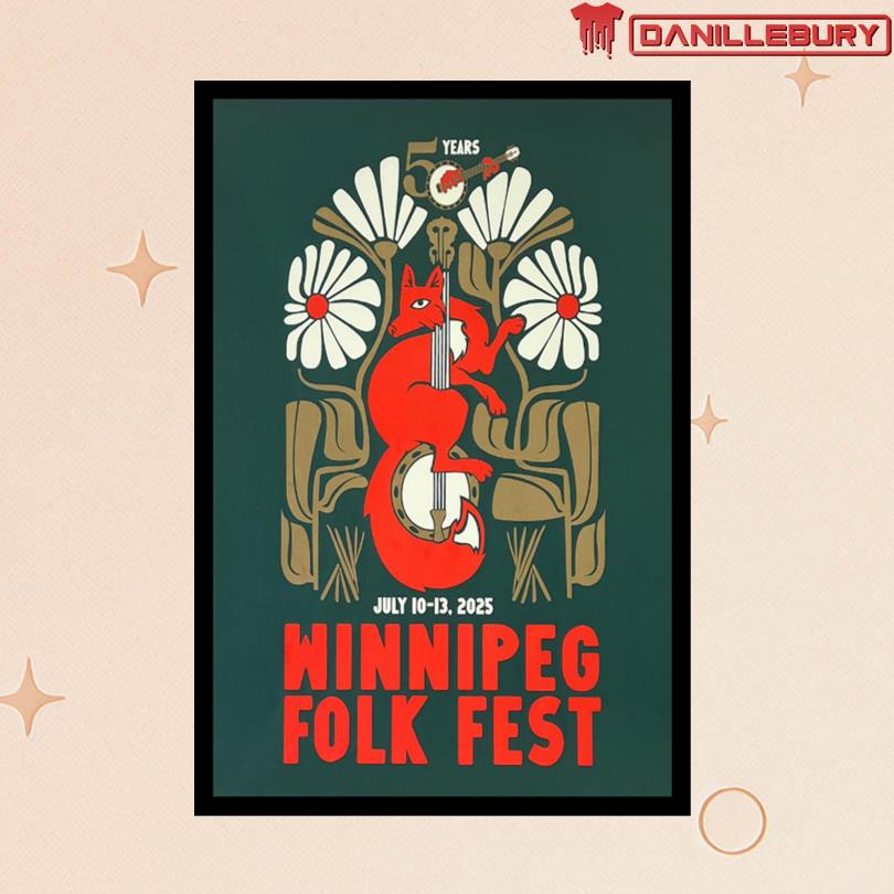 Winnipeg Folk Festival July 10-13 2025 Show Poster