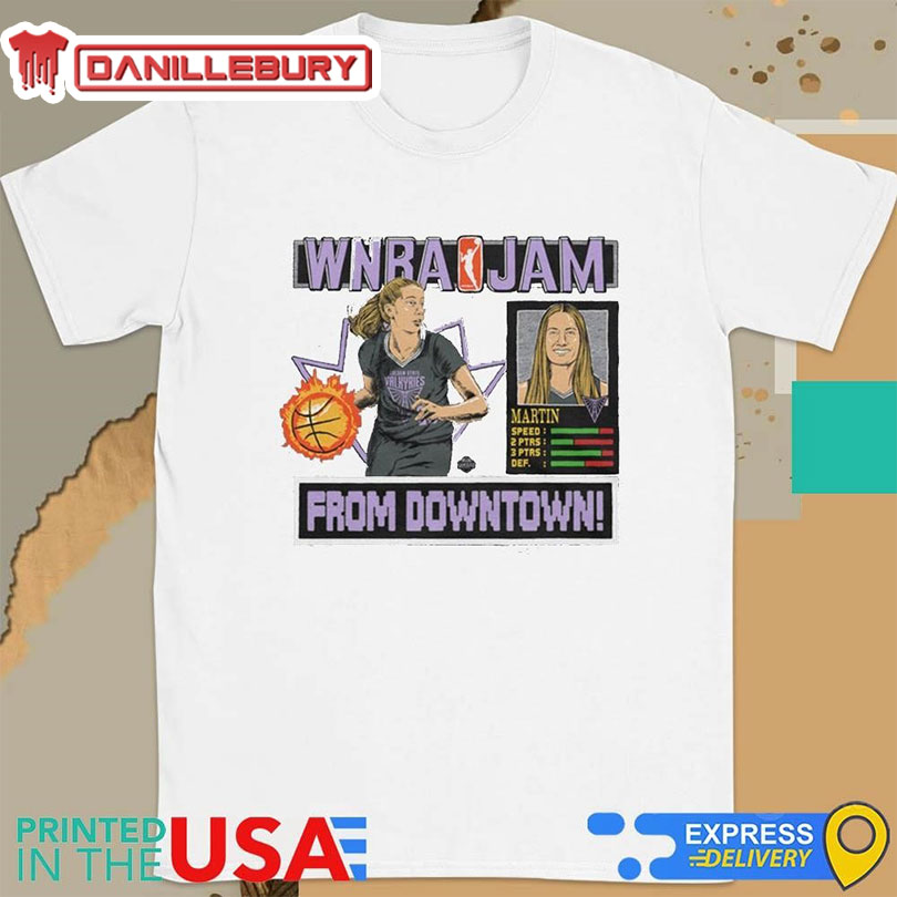 WNBA Jam Valkyries Kate Martin From Downtown 2025 Shirt