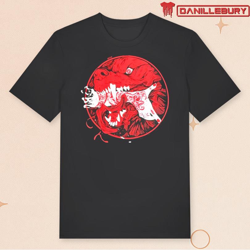 WolfSkullJack Hand That Feeds Tee
