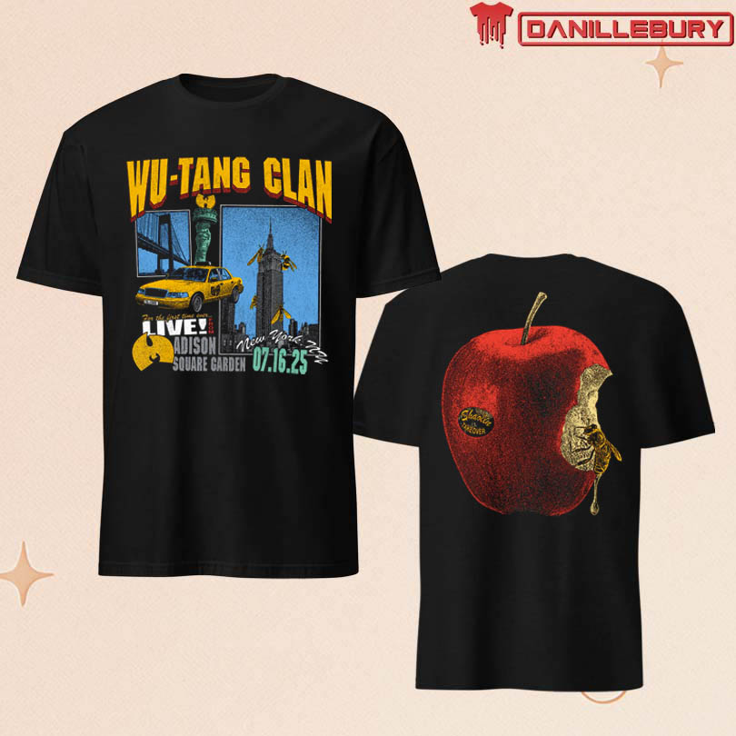 Wu-Tang Clan July 16 2025 New York City Event Tee