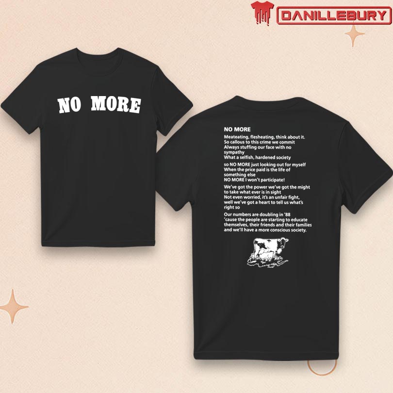 Youth Of Today No More Shirt