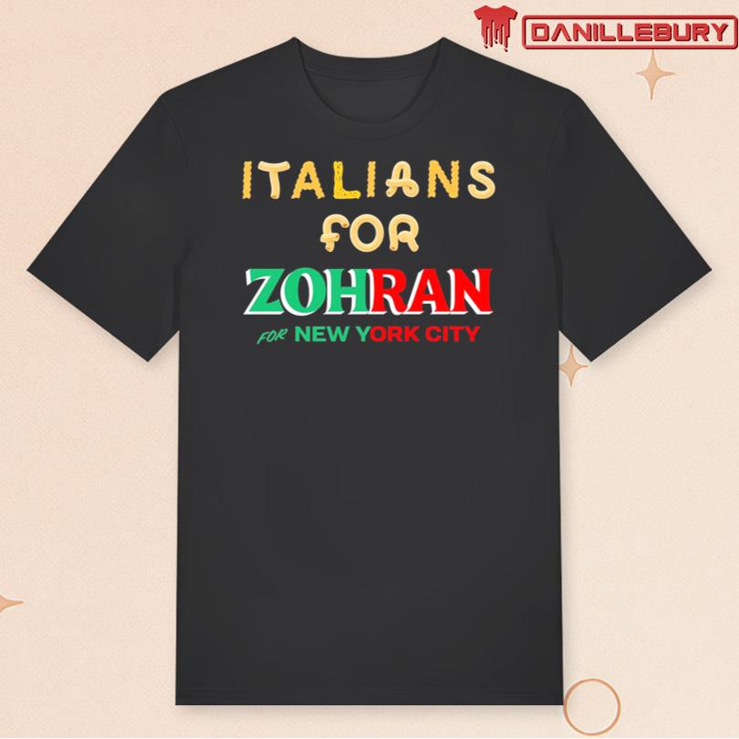 Yungzi Italians For Zohran For New York City Tee