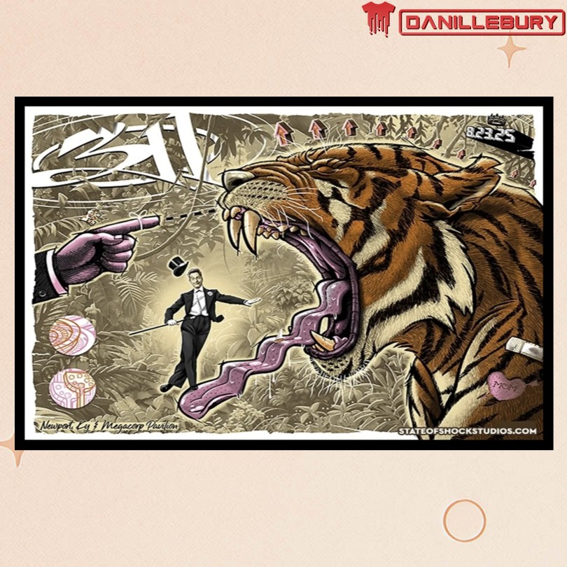 311 August 23 2025 MegaCorp Pavilion Newport, KY Tour Poster