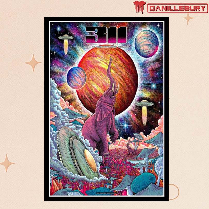 311 Birmingham, AL Aug 27 2025 Tour Poster