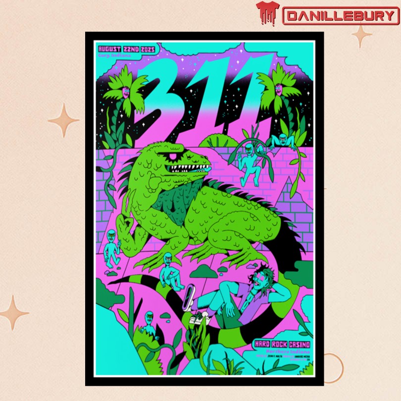 311 Gary, IN Aug 22 2025 Poster