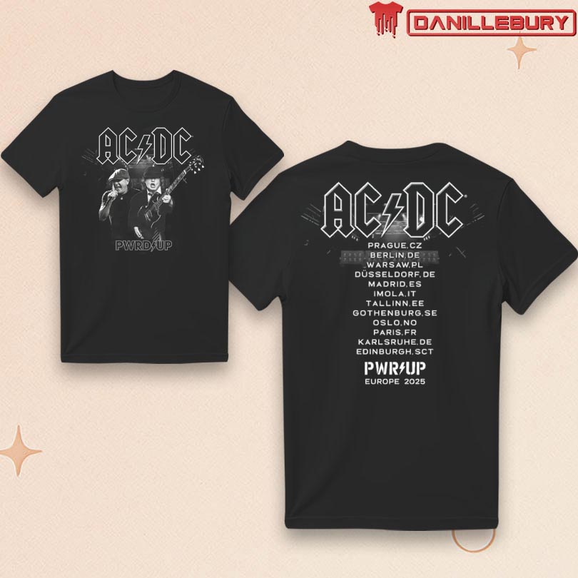 ACDC Angus and Brian PWR UP Tour T-Shirt